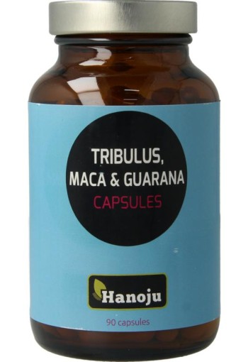 Hanoju Tribulus maca guarana extract (90 Vegetarische capsules)