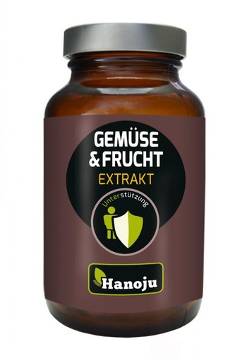 Hanoju Groente en fruit extract 500mg (90 Vegetarische capsules)