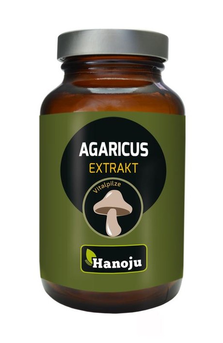 Hanoju Agaricus abm paddenstoel extract 400mg (90 Tabletten)