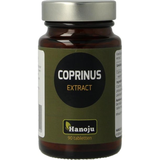 Hanoju Coprinus paddenstoel extract (90 Tabletten)