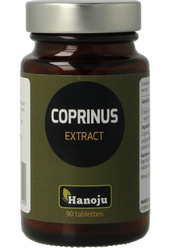 Hanoju Coprinus paddenstoel extract (90 Tabletten)