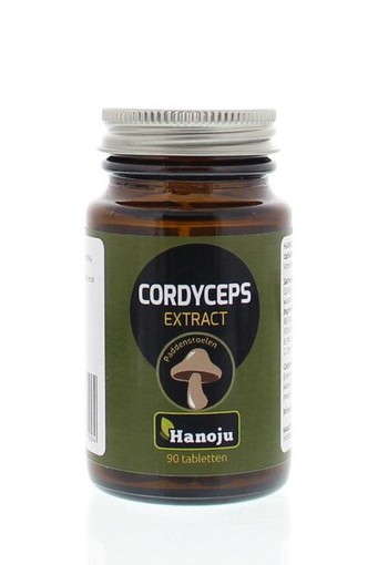 Hanoju Cordyceps paddenstoel 400mg (90 Tabletten)