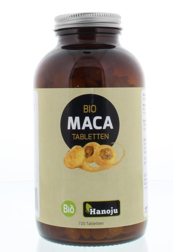 Hanoju Maca premium 4:1 extract 500 mg bio (720 Tabletten)