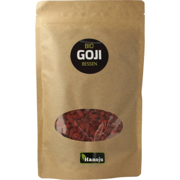 Hanoju Goji bessen zongedroogd bio (500 Gram)