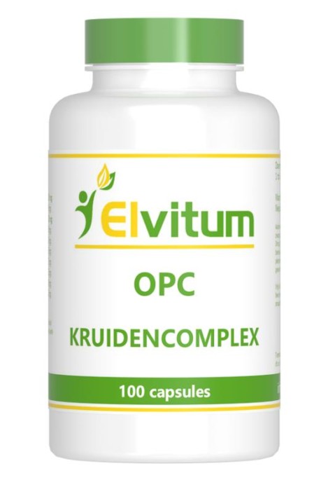 Elvitum OPC kruidencomplex (100 Vegetarische capsules)