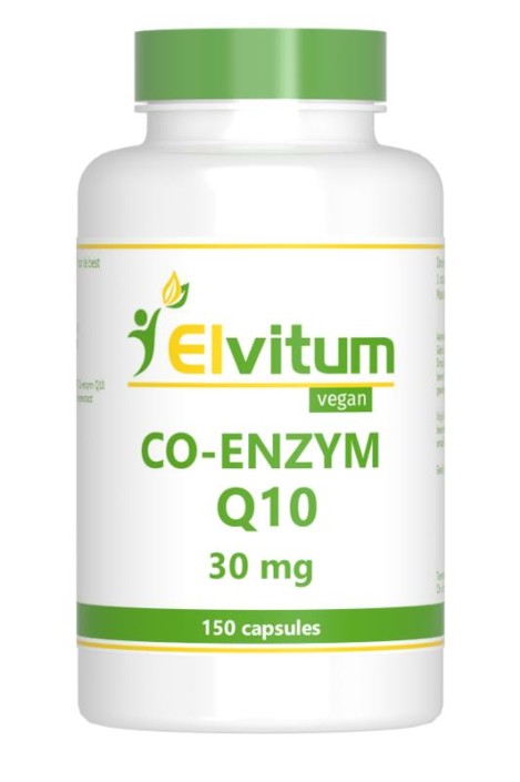 Elvitum Co-enzym Q10 30mg (150 Vegetarische capsules)