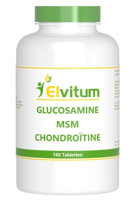 Elvitum Glucosamine MSM chondroitine (180 Tabletten)