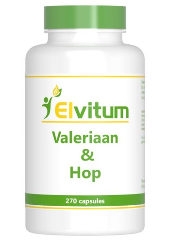Elvitaal/elvitum Valeriaan en hop (270 Capsules)
