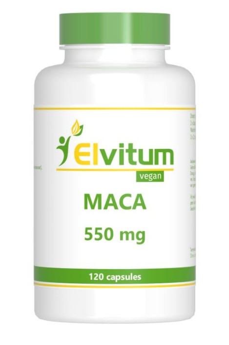 Elvitum Maca (120 Vegetarische capsules)