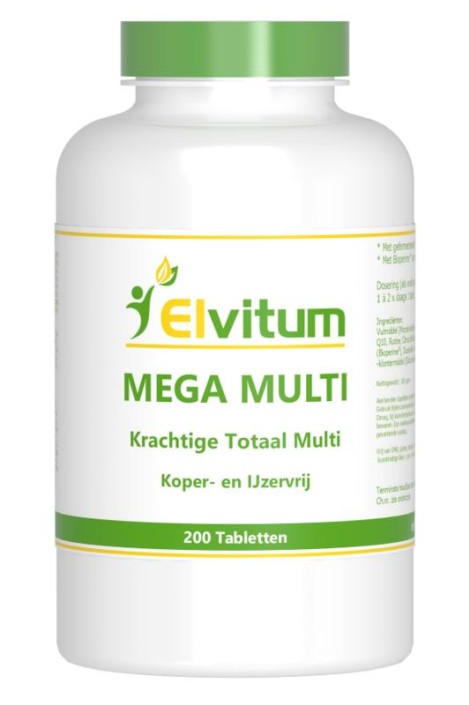 Elvitum Mega multi (200 Tabletten)