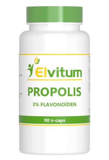 Elvitum Propolis 3% flavonoiden (90 Vegetarische capsules)