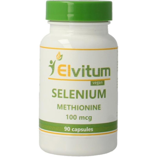 Elvitaal/elvitum Selenium methionine 100mcg (90 Vegetarische capsules)