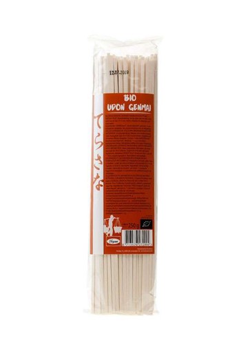 Genmai Udon bruine rijst spaghetti bio (250 Gram)