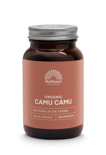 Mattisson Camu camu 500mg bio (60 Vegetarische capsules)