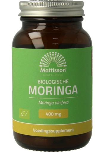 Mattisson Moringa 400mg bio (60 Vegetarische capsules)