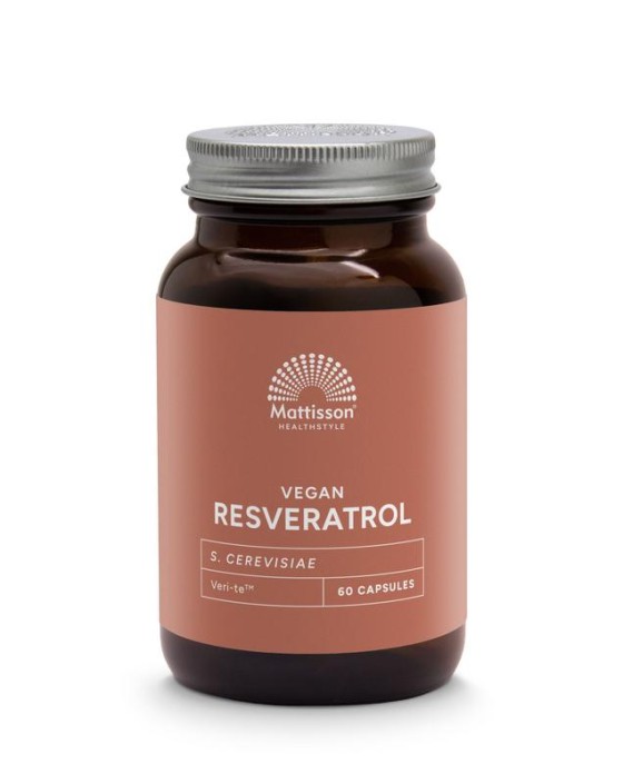 Mattisson Absolute Resveratrol 98% gefermenteerd veri-te (60 Vegetarische capsules)