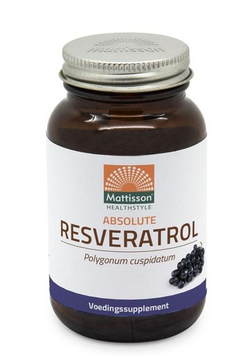 Mattisson Absolute Resveratrol 98% gefermenteerd veri-te (60 Vegetarische capsules)