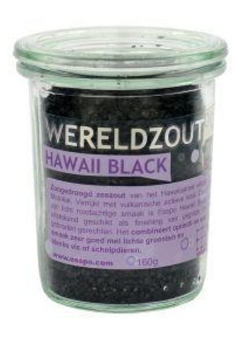 Esspo Wereldzout Hawaii black glas (160 Gram)