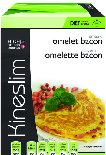 Kineslim Omeletten bacon (4 Stuks)