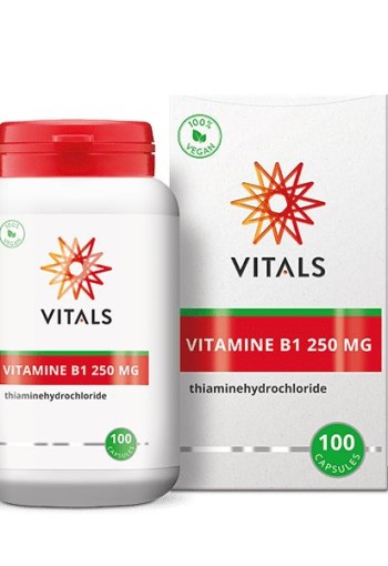 Vitals Vitamine B1 thiamine 250 mg (100 Capsules)
