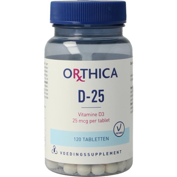 Orthica Vitamine D-25 (120 Tabletten)