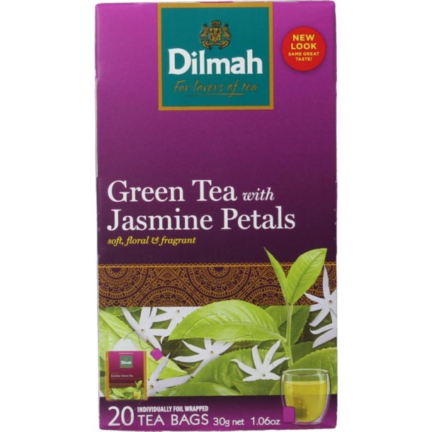 Dilmah Jasmine green tea selection (20 Zakjes)