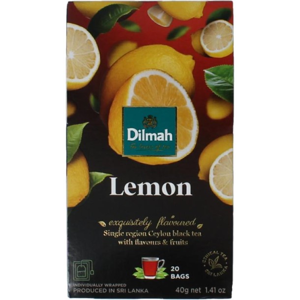 Dilmah Lemon fun tea (20 Zakjes)