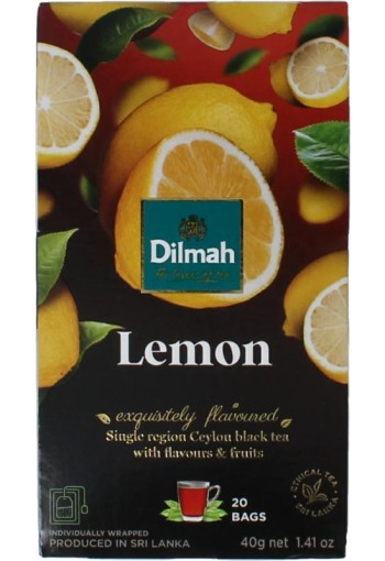 Dilmah Lemon fun tea (20 Zakjes)