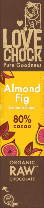 Lovechock Almond fig bio (40 Gram)