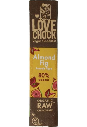 Lovechock Almond fig bio (40 Gram)