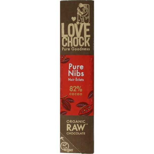 Lovechock Pure nibs bio (40 Gram)