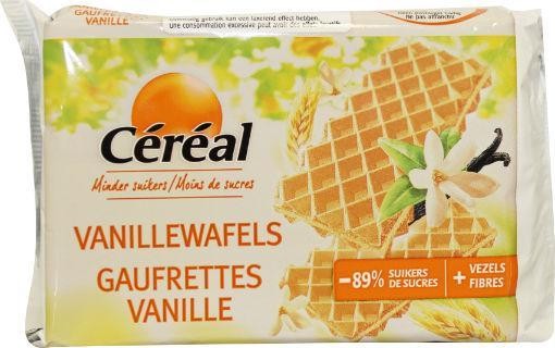 Cereal Vanillewafels suikervrij maltitol (90 Gram)