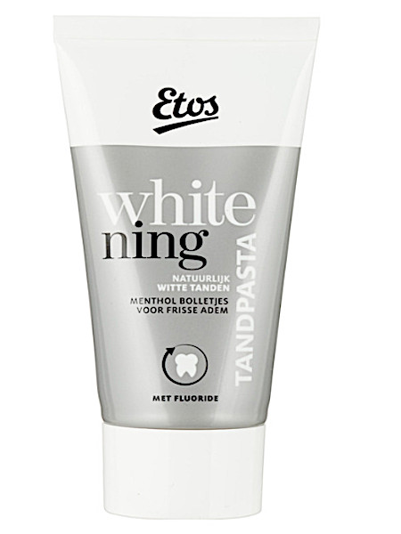 Duiker Arrangement regio Etos Whitening tandpasta mini 25 ml
