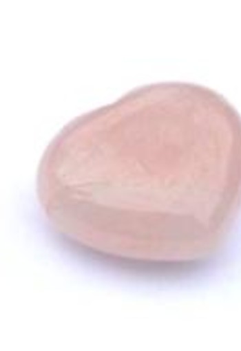 Ruben Robijn Edelsteenhart roze kwarts (1 Stuks)