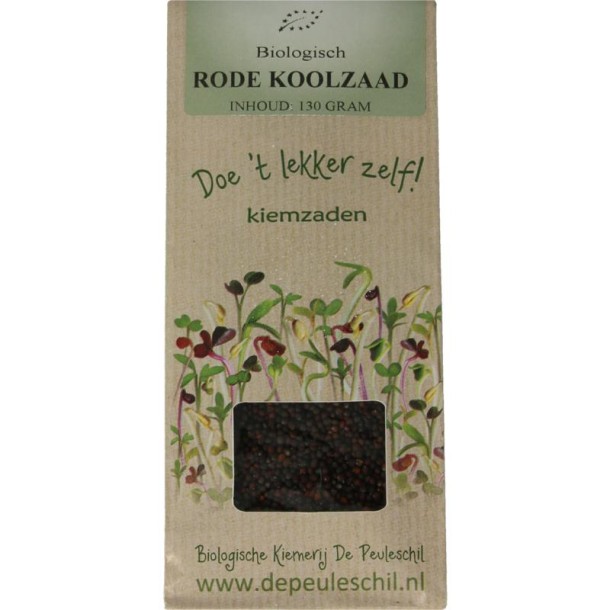 Peuleschil Rode kool zaad bio (130 Gram)