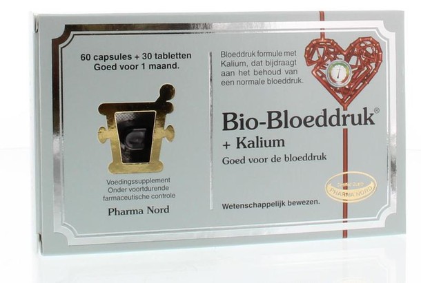 Pharma Nord Bio bloeddruk & kalium tabletten en capsules (90 Stuks)