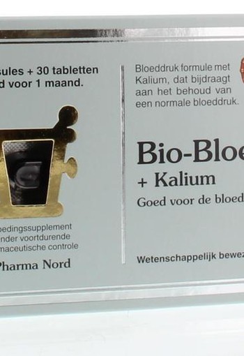 Pharma Nord Bio bloeddruk & kalium tabletten en capsules (90 Stuks)