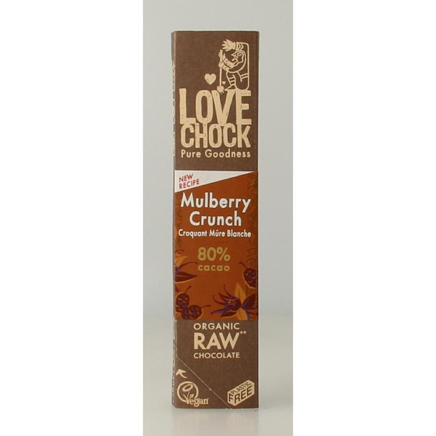 Lovechock Mulberry crunch bio (40 Gram)