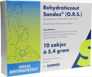 Sandoz Rehydratatiezout sachet 5.4 gram SAN (10 Stuks)