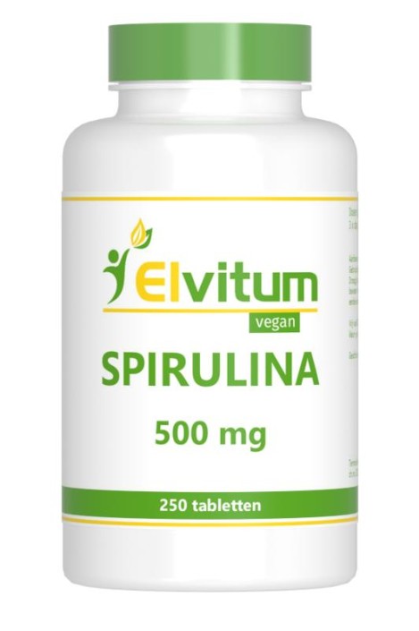 Elvitum Spirulina 500mg (250 Tabletten)
