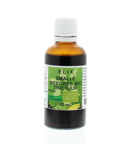 Elix Smalle weegbree tinctuur bio (50 Milliliter)