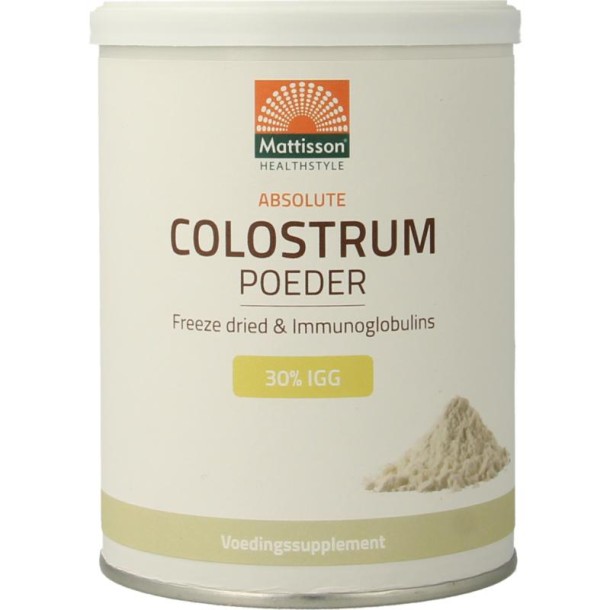 Mattisson Colostrum poeder 30% IgG (125 Gram)