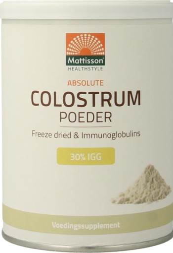 Mattisson Colostrum poeder 30% IgG (125 Gram)
