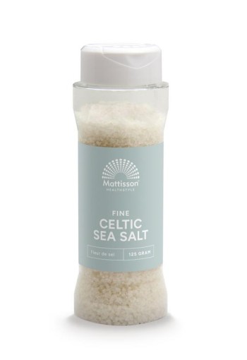Mattisson Keltisch zeezout celtic sea salt fleur de sel (125 Gram)