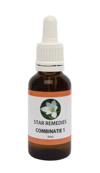 Star Remedies Combinatie 1 (30 Milliliter)