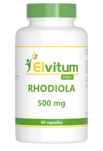 Elvitaal/elvitum Rhodiola 500mg (90 Vegetarische capsules)