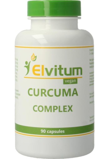 Elvitaal/elvitum Curcuma complex (90 Vegetarische capsules)