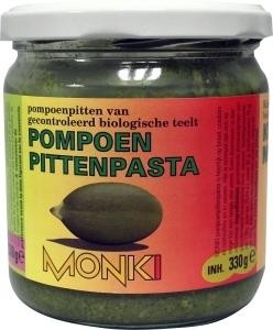 Monki Pompoenpittenpasta bio (330 Gram)