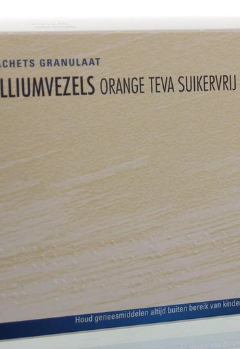 Teva Psylliumvezels orange granulaat SKV (20 Sachets)