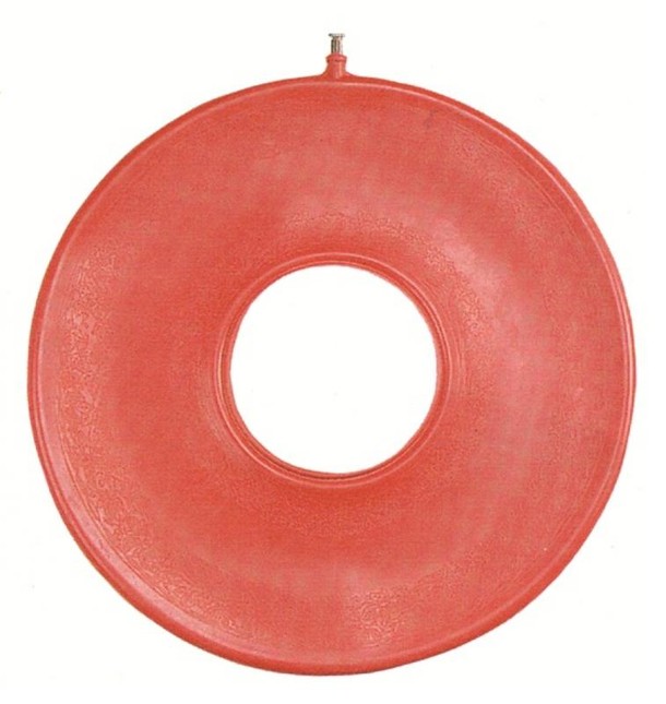 Able 2 Ringkussen opblaasbaar rubber 41cm (1 Stuks)